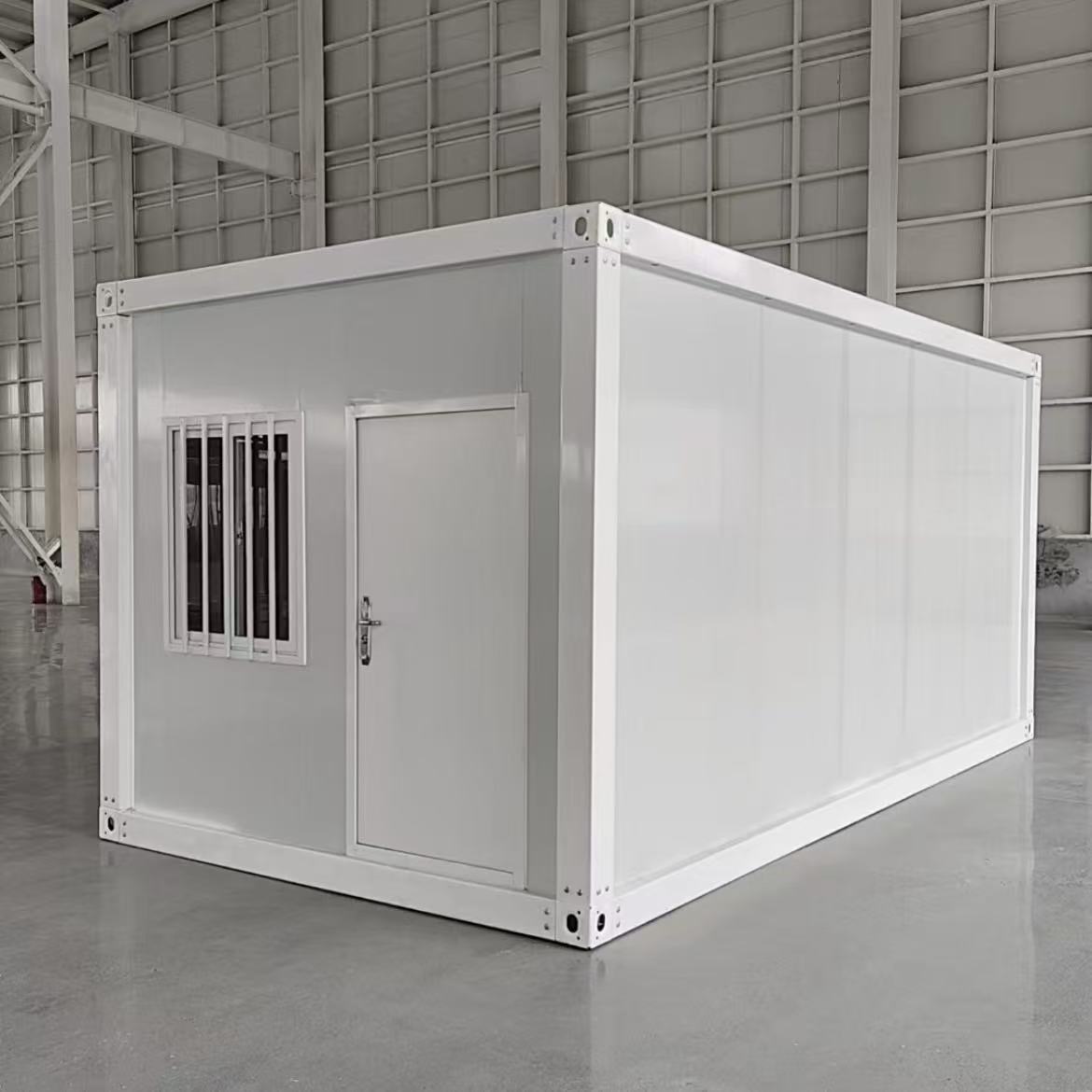 Modular Flat Pack Sandwich Panel Container for School Classrooms Office Buildings in Remote Areas-Safe Stable Quick to Deploy