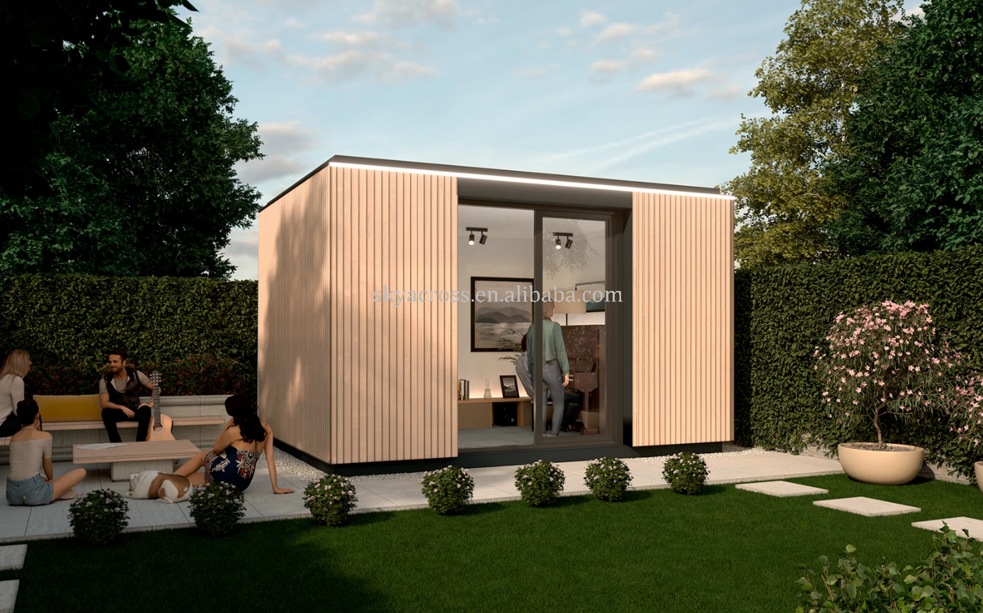 Mini Gym Pod Luxury Capsule House Manufactured Homes Pop Up Houses Outdoor Office Pod Modular Tiny Home Small Backyard Office