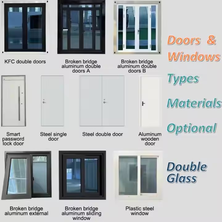 Modern 40ft Expandable Steel Container House With Herringbone Roof Prefab Kitchen Bedroom Bathroom Design-Grandma's Apartment