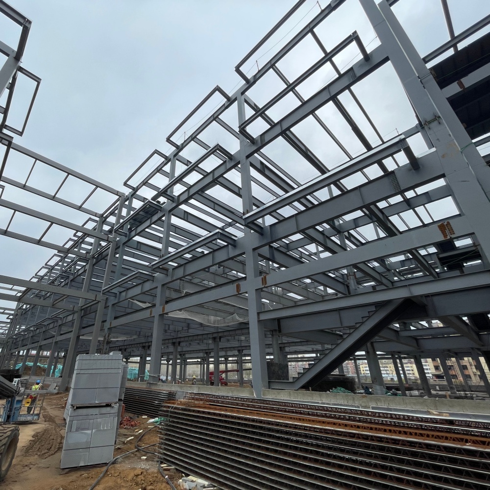 Customizable Modern Design Large Scale Steel Structure Workshop Industrial Factory Plant Prefabricated Warehouse Building Hot