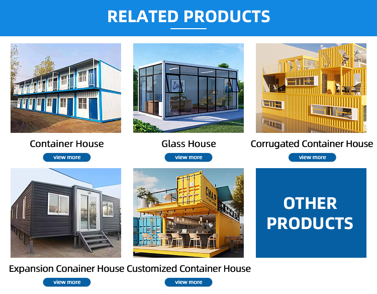 Various Container House Category Options