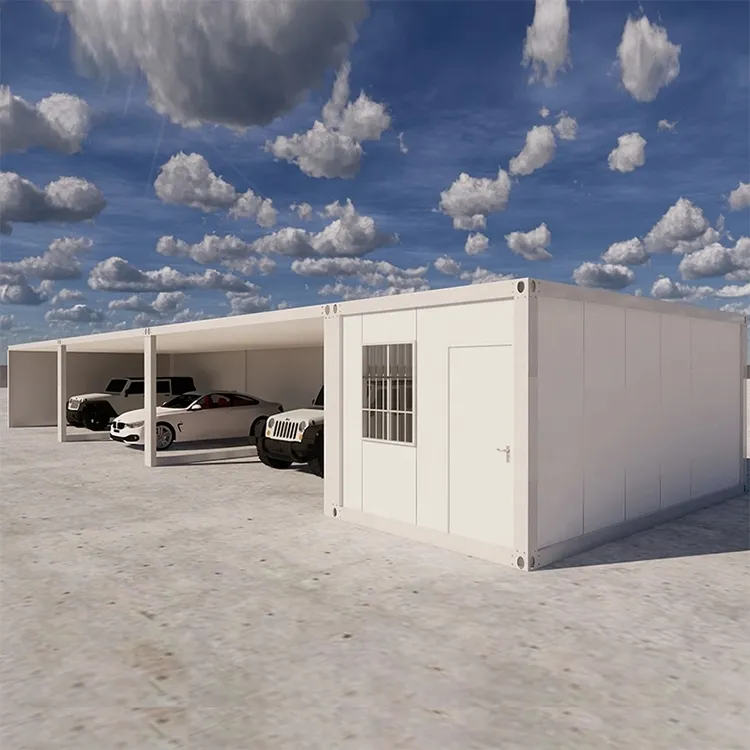 Storage 20FT Low Cost Prefabricated Home Office Shipping Portable Luxury Living Modern Modular Flat Pack Manufactured Shipping Prefab Container House