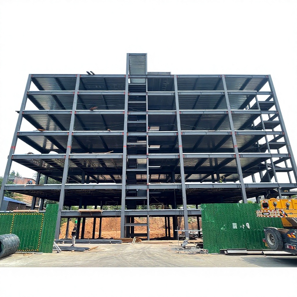Prefab High Rise Multi Story Building Steel Structure Apartment Building Prefabricated Metal Building