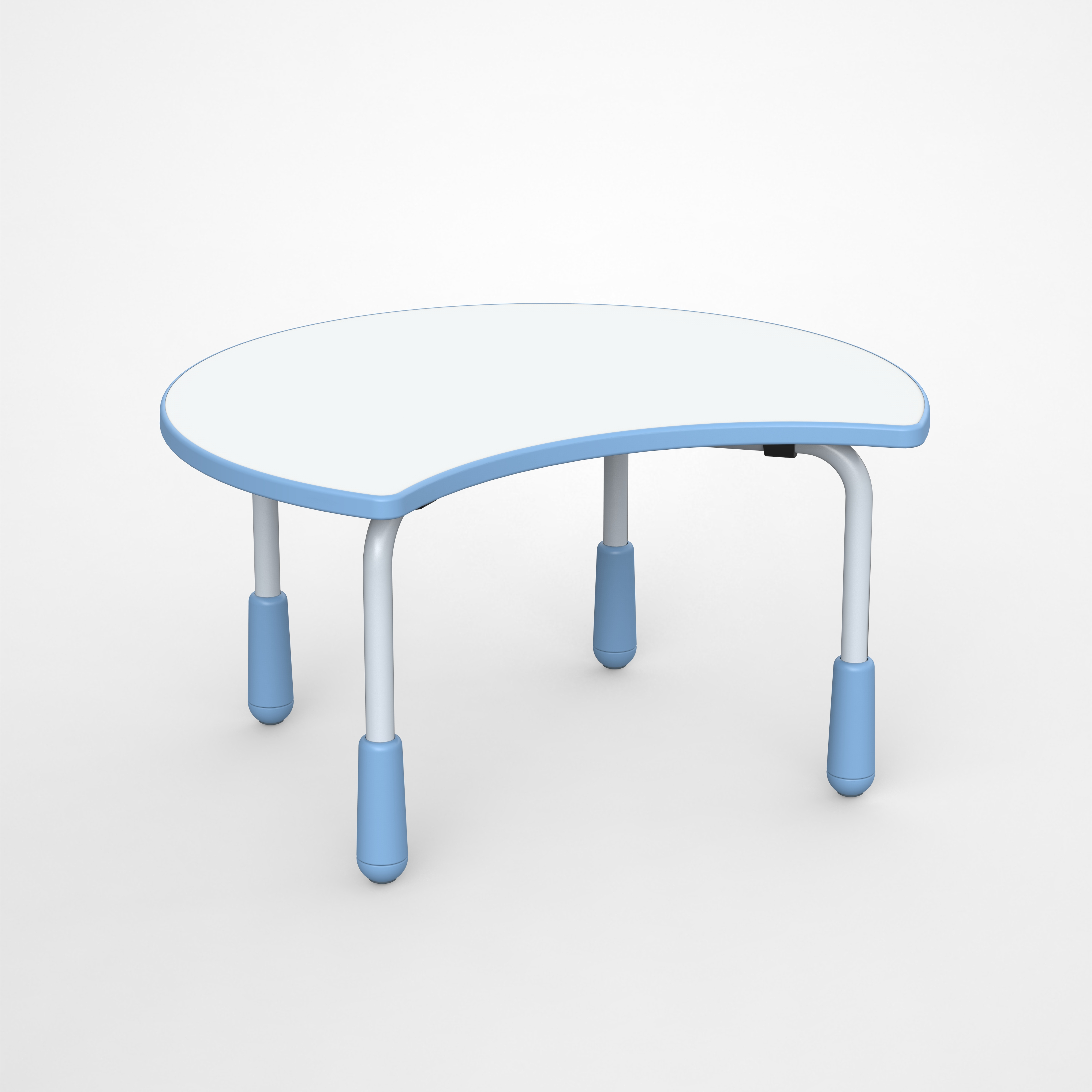 Particle Board Daycare Kids Table Adjustable Leg Student Learning Modular Table and Chair Set for Classroom