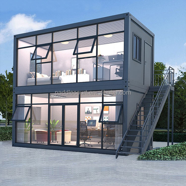 Modular Prefabricated Container Houses Quick Assembly Portable Metal Garage Collapsible Quick For Home