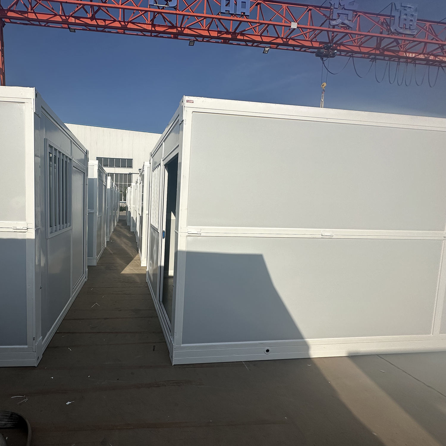 Foldable Container Office Building Prefab Modular Workspace for Business Commercial Use