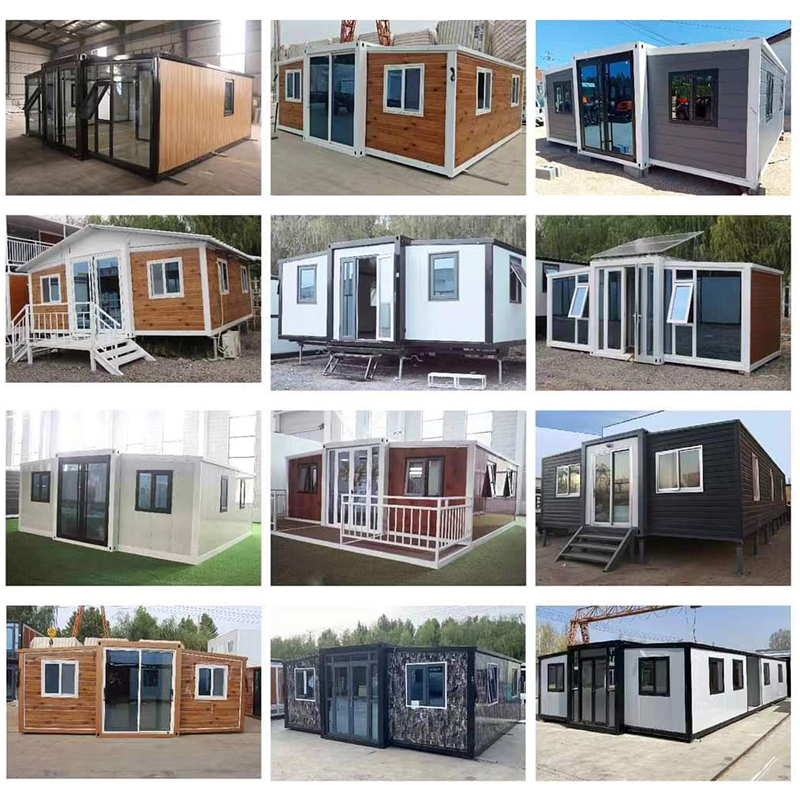 3 Bedroom 2 Bath Container Homes 40ft Luxury House Folding 20ft Prefab Expandable Prefabricated Living Prefab Container House