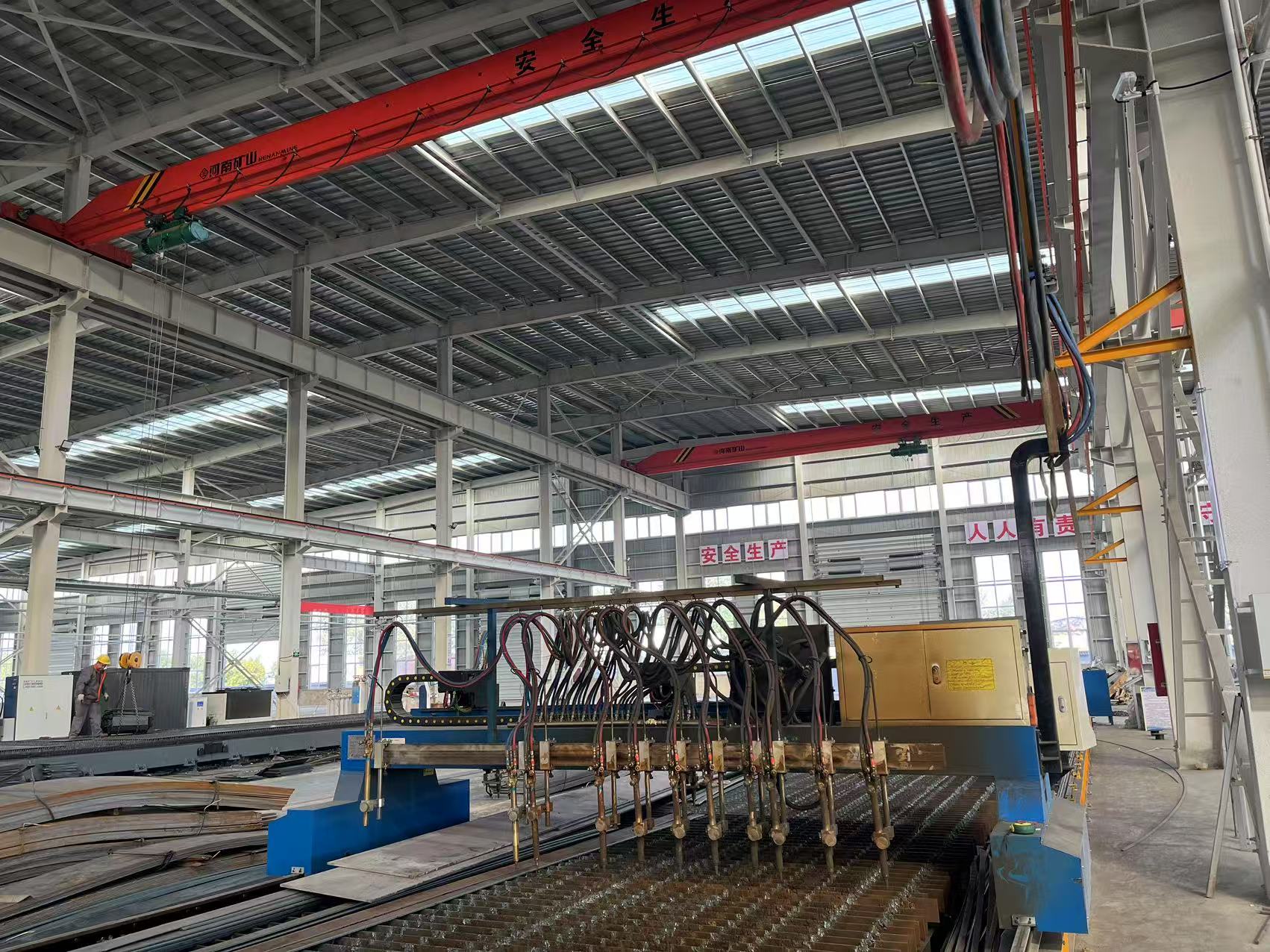 Steel Framing Construction Site