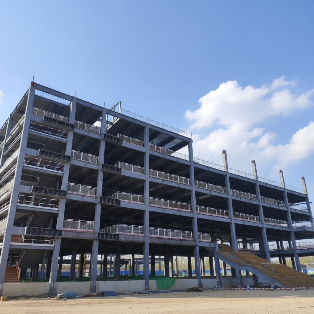 Comfortable Prefabricated Steel Building With Factory Price Modular Steel Structure For School Shopping Four Story Project