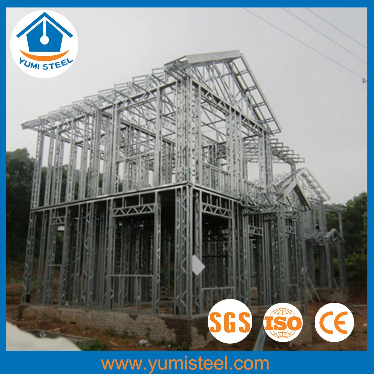 Modern Beach Modular Light Steel Villas/Homes for Living/Vocation