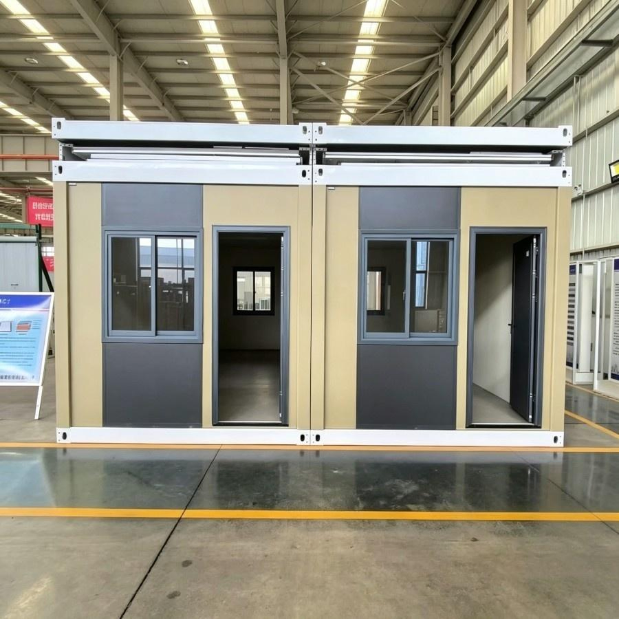 Modular Container House Prefabricated Portable Camp Solution for Construction Site Workforce, Outdoor Living, Remote Shelter