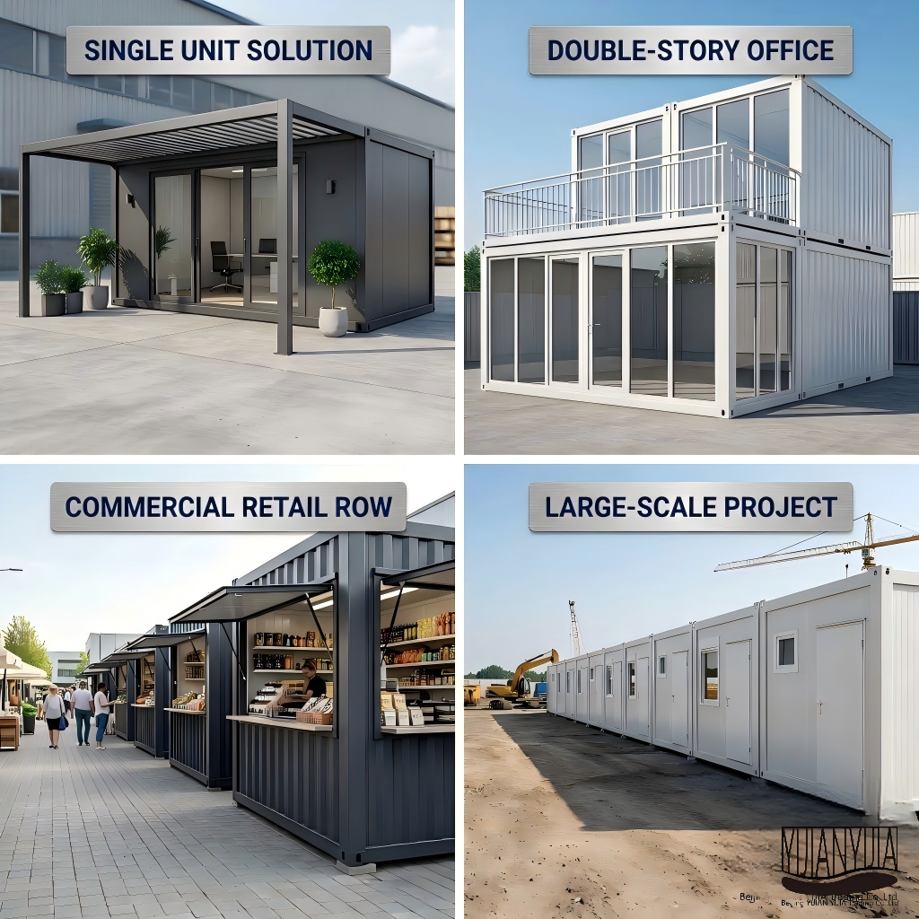 Rapid Deployment Flat Pack Container House Customizable Modular Dormitory for Worker Site Accommodation