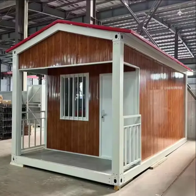 Prefab Fast Build Prefab House 10FT 20FT 40FT Modular Folding Container Hotel House Small Tiny Container House Home Office