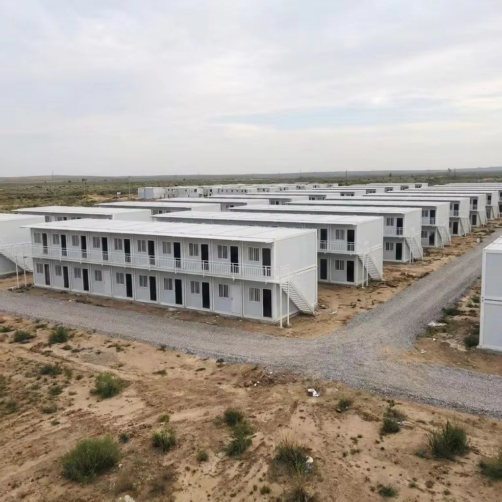TOPPRE Prefab Steel Structure Office Housing Modular Campsite Modular Workers Dormitory Apartment Building Hotel Container House