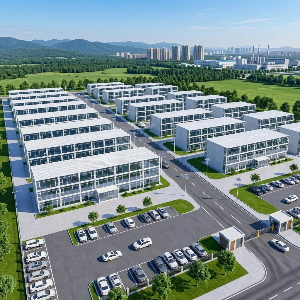 Detachable Container House Office Flat Pack Container Camp Site Dormitory Facility 3X6 Prefabricated Connectable Modular Container Home House Factory Price