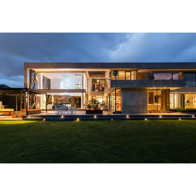 Low Cost Modern Luxury Design Multi-Story Prefabricated Steel Structure House Customized Fast Install Villas Townhouse Building