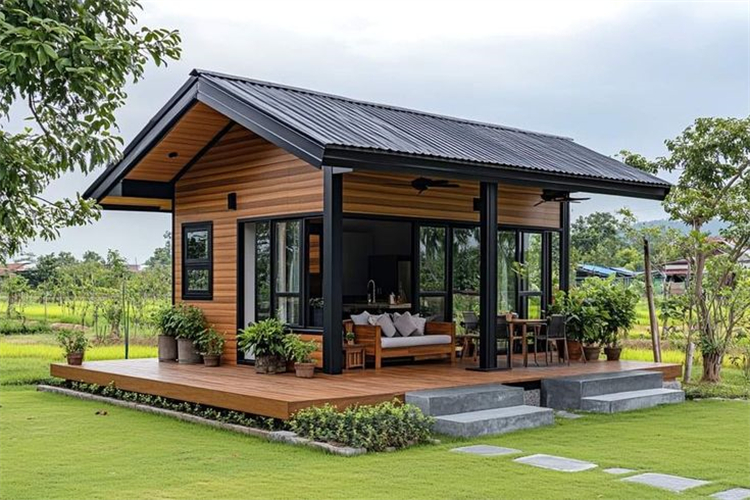 Slope Roof House Image 1