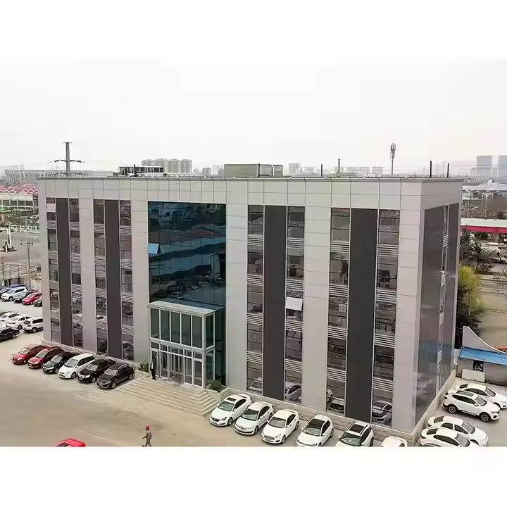Self-Developed Assembly Light Steel Structure Modular Building Office Apartment Hospital Hotel Commercial Construction Buildings