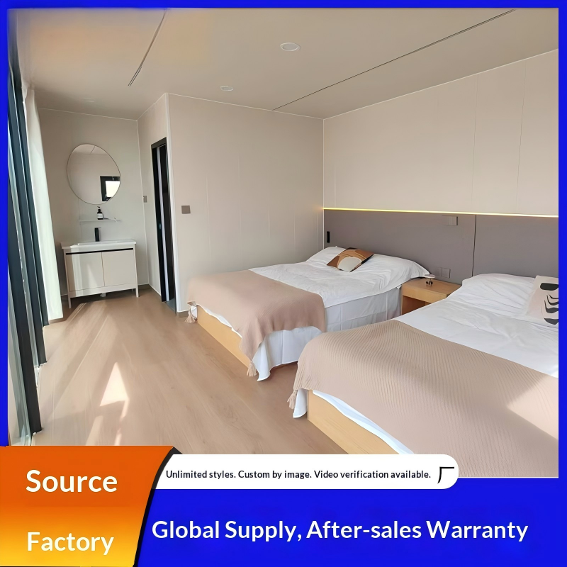 Luxury Double Storey Apple Cabin Prefabricated Modular Space Capsule Complete Solution for Sustainable Resort Living Use Now
