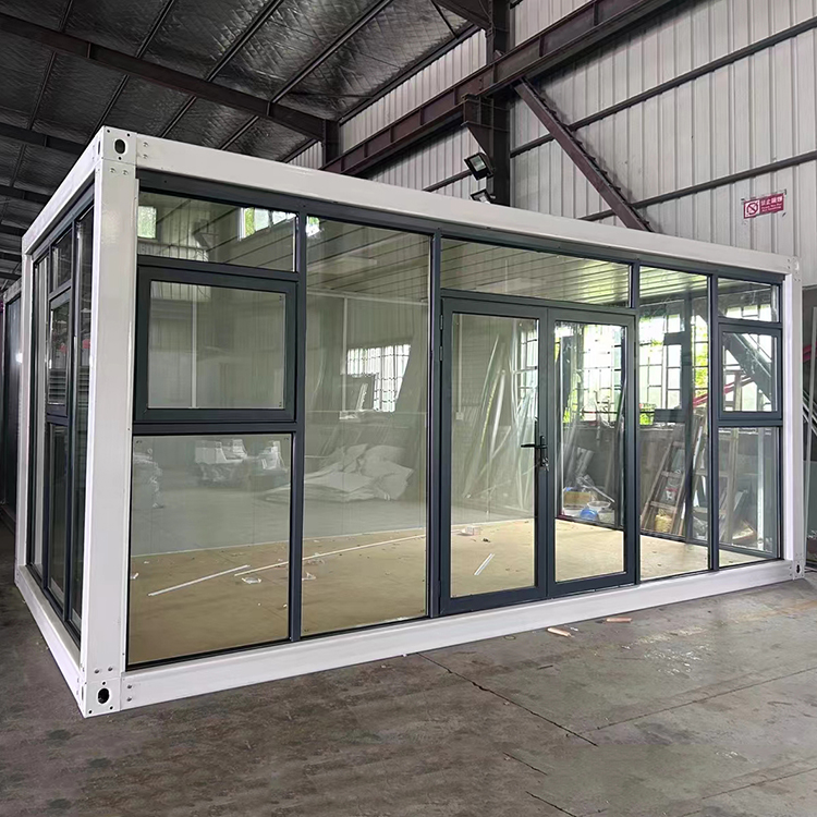 DXH Wholesale Custom Prefab Container Assemble Homes 10ft 20ft 30ft 40ft Luxury Modular Prefabricated House Office Shop Camp