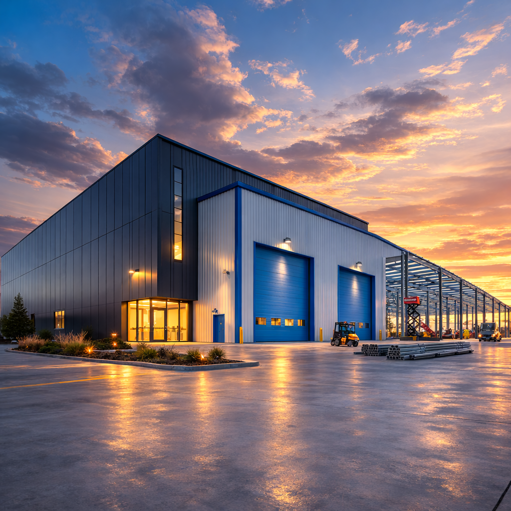 Prefabricated Steel Structure Office Building Commercial Space Durable And Versatile Commercial Office Construction