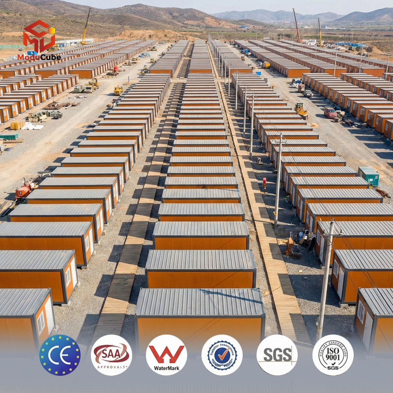 Instant Setup Foldable Container House Modular Prefabricated Home for Construction Site Office and Worker Housing