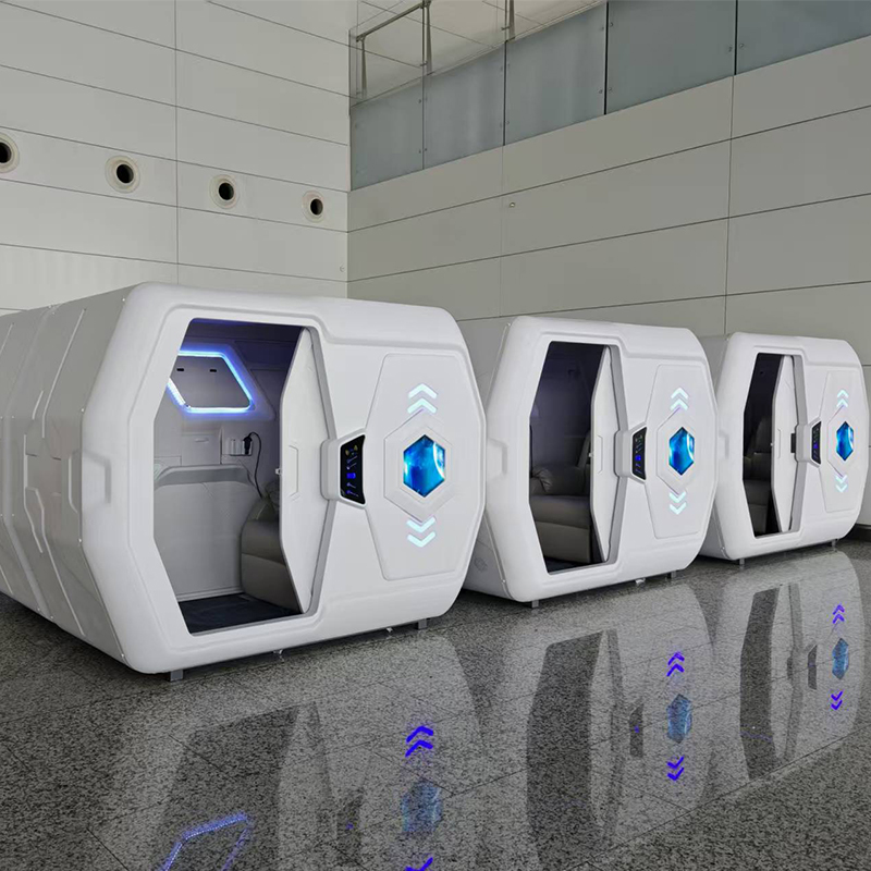 New Double Metal Capsule Bed Sleeping Cabin For Room Shared Rest Compartment For Hotels And Hostels