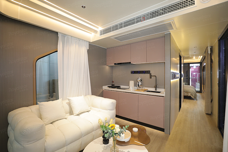 Outdoor Eco-Capsule House Pods Prefabricated Modular Space Capsule Rooms Cabin Container