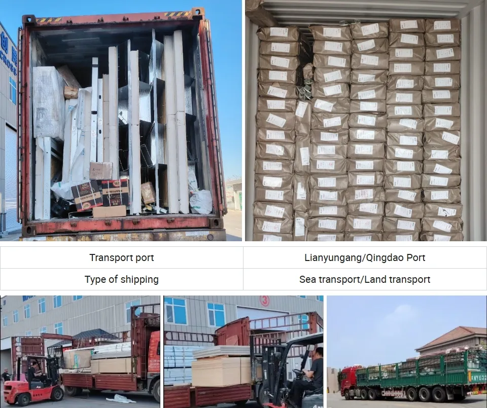 Quick Install Modular Prefabricated Light Steel Villa Packaging