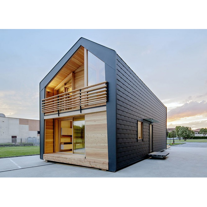 2 Story Steel House Tiny Home 2 Bedroom With Bathroom Prefabricated Building High End Architectural Homes Modular Design