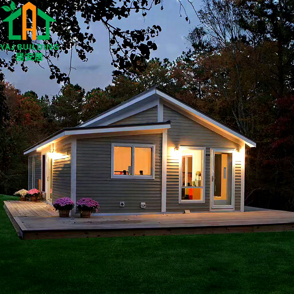 Modern Light Steel Structure Modular Villa Prefab House Luxury Tiny Home with Fast Install Custom Tiny House