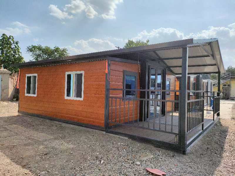 Modern 20ft &amp; 40ft Steel Container House Factory Supplier's Cheap Portable Prefab Tiny Home Villas Foldable Modular Tiny House