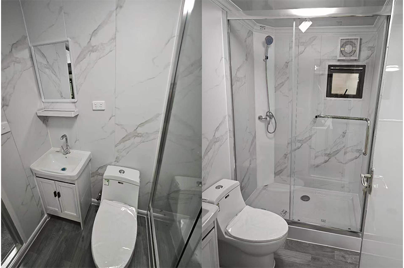 Dry And Wet Separated Bathroom