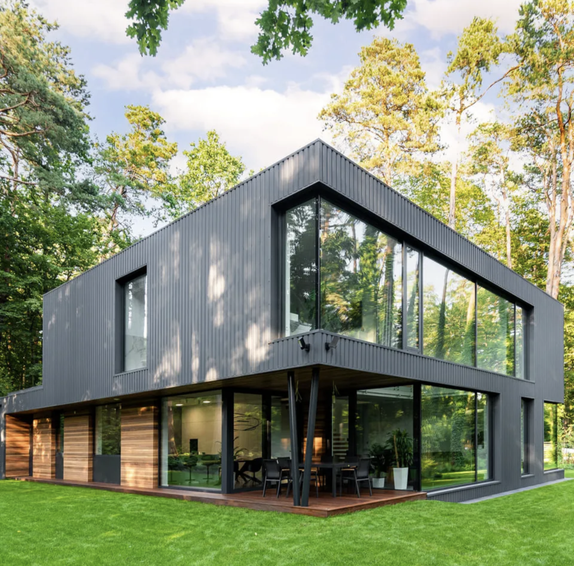 Modern Fast Delivery One Stop Solution Luxury 2 Storey Villa Fully Prefab Cement Precast Concrete Prefabricated Modular House
