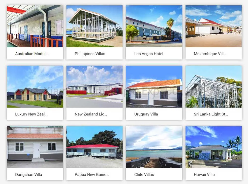 Light Steel Villa Projects