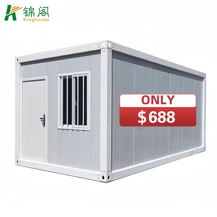 China Factory Price Light Steel Frame Modular Container Office Prefab One Bedroom Container House