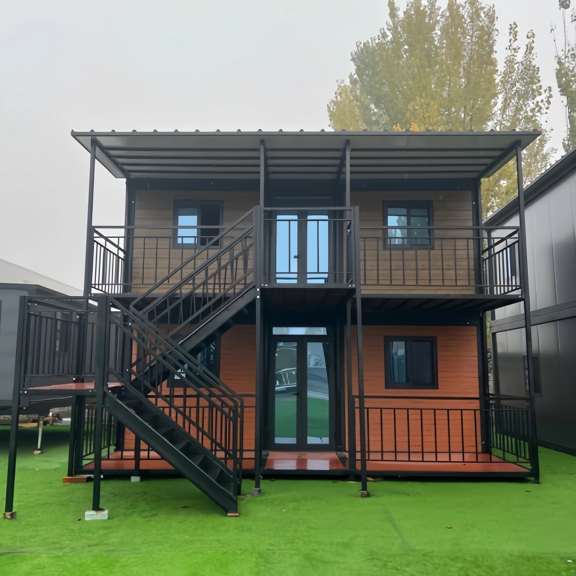 Ready To Ship Living Expandable Container House Modular Portable Prefab Home With Kitchen And Bathroom