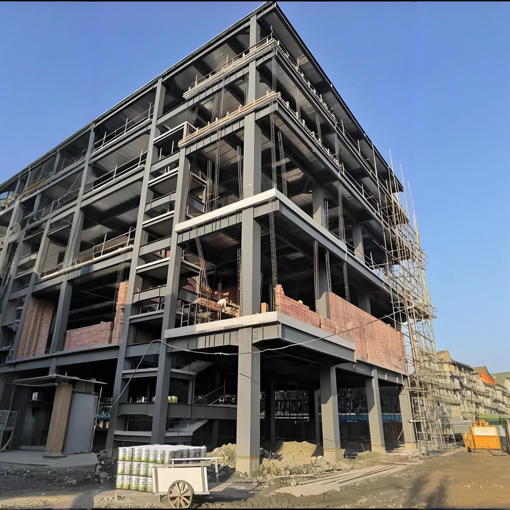 Corrosion Proof Large Apartment Steel Structure Buildingprefabricated Long Span Steel Structure Building Multi Storey