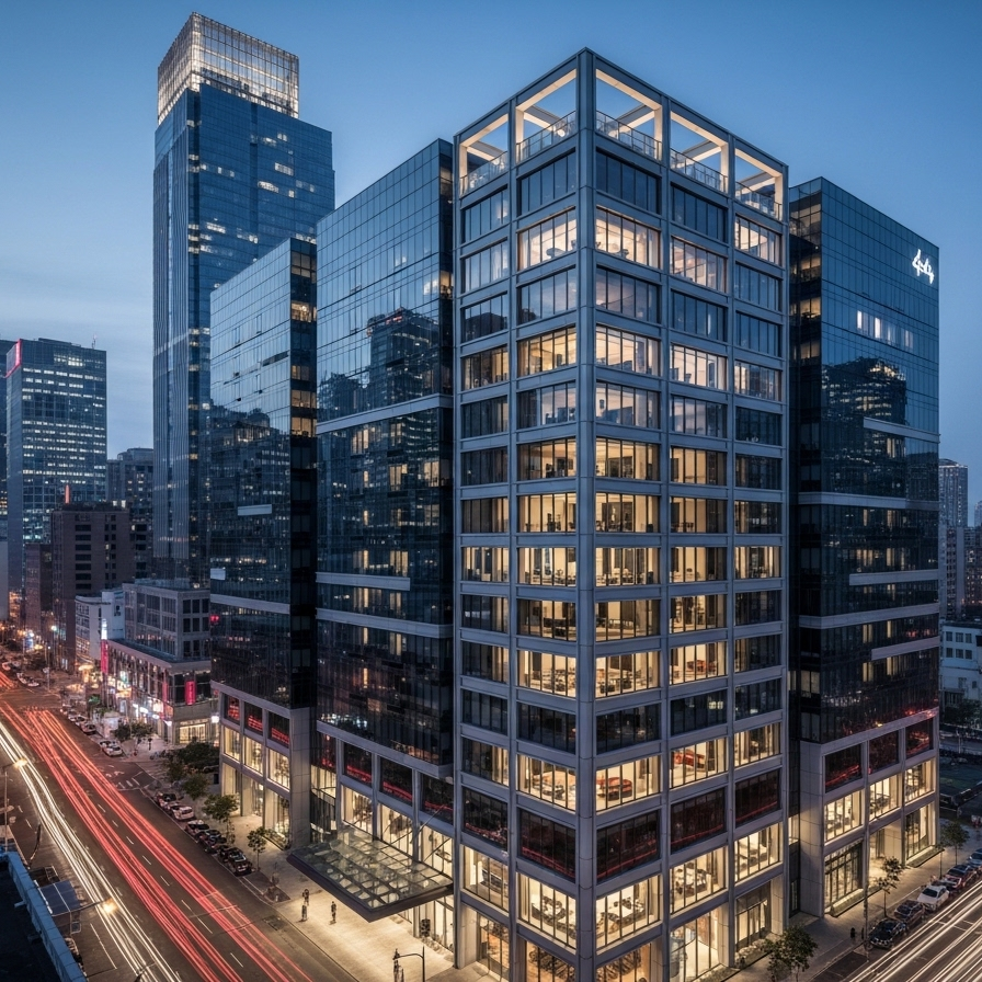 Fast Construction Multi Story Steel Structure Hotel Building Commercial High Rise Resort Accommodation