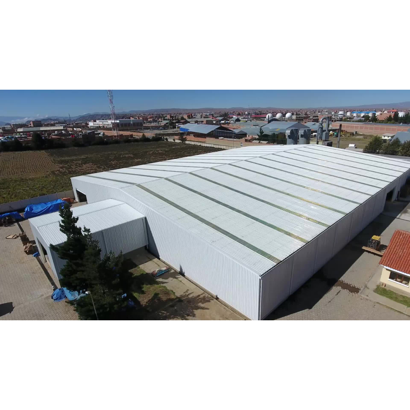 Prefabricated Eco-Friendly Portable Modular Shopping Mall Cafe Shop Warehouse Welded H-shape Steel Structure Building Steel
