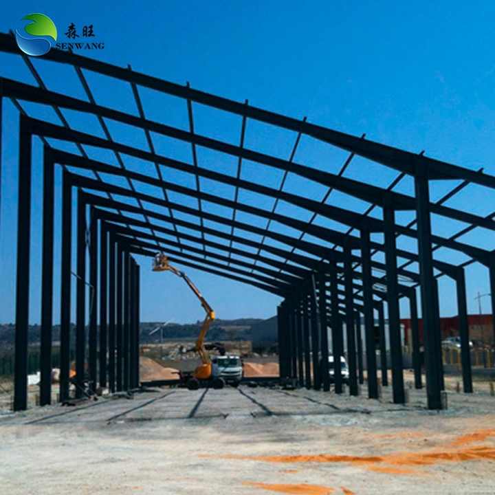 Modern Insulated Portal Frame Prefabricated Industrial Construction Building Modular Light Steel Structure Storage Warehouse