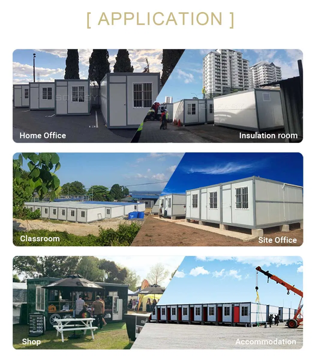 Folding Container House Dimensions and Setup Spec