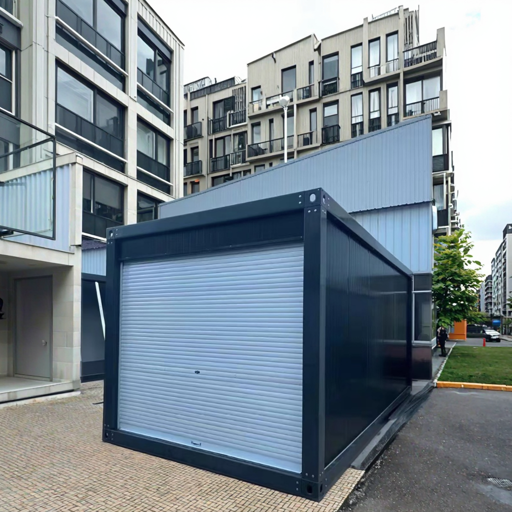 20ft Portable Office House Prefab Mobile Home Manufacturers Sale-Steel Modular Container for Humans
