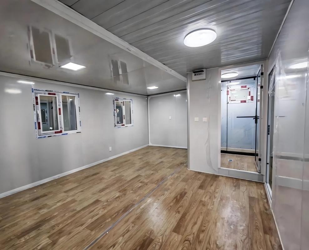 Fast Build Install Foldable Container House Waterproof Prefab Dormitory&amp;Mobile Living Home Rapid Deployment Folding Cabin Office