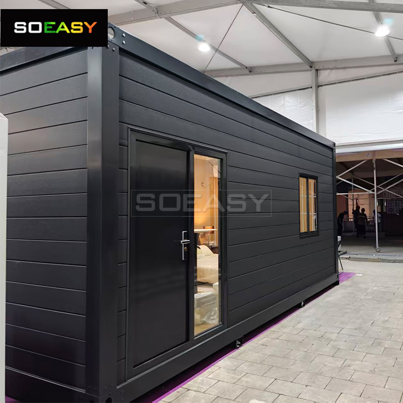 China Manufacturer Luxury Modular Labor Capsule Prefab Camp Flat Pack Dormitory Portable Detachable Container House Villa