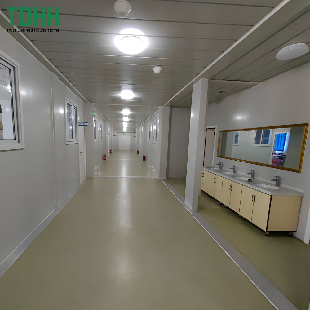 Custom Design Quick Install Prefabricated Modular Classroom Dormitory Library Office School Meeting Building Container House