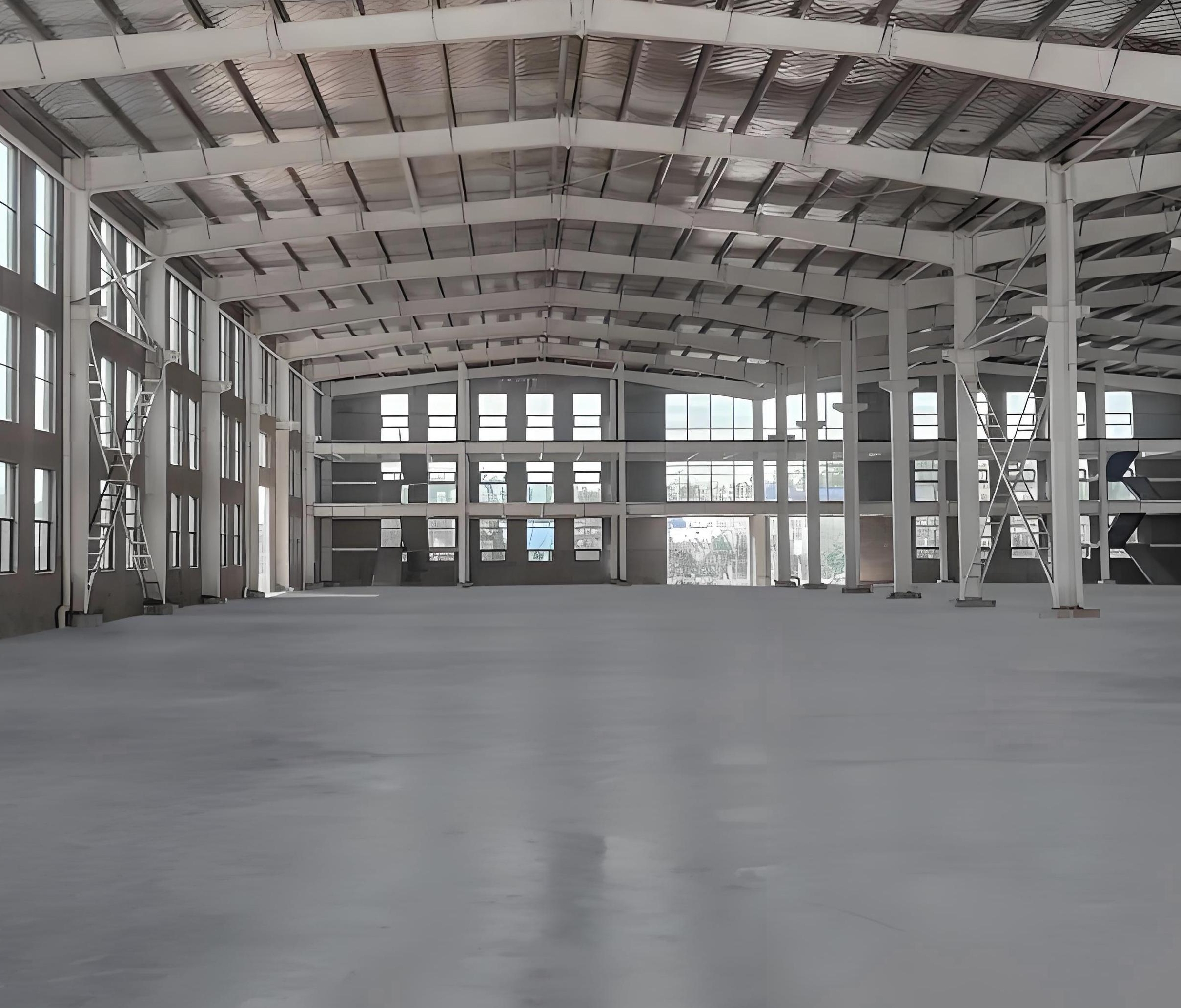 Steel Structure Materials Storage Area