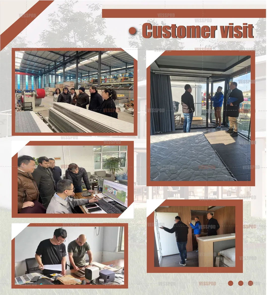 High-End Integrated Capsule House Vacation 12X4m Home Theme Park Apple House Combination New Hampshire Modern Capsule House Container Holiday Villa Modular