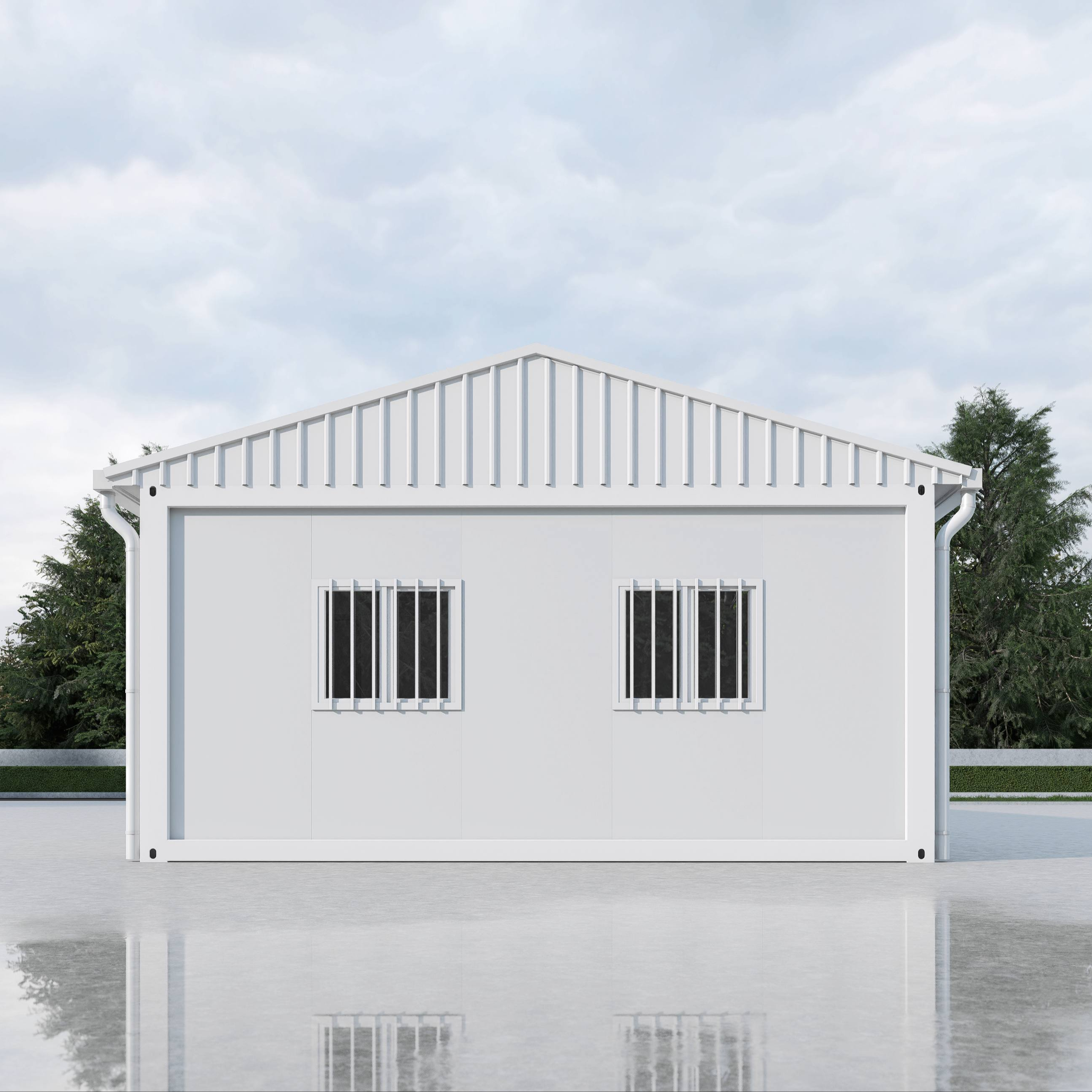 TOPPRE Luxury Modular Container Home Prefabricated Classroom Building Apartment Faster Prefab Office Detachable Container House