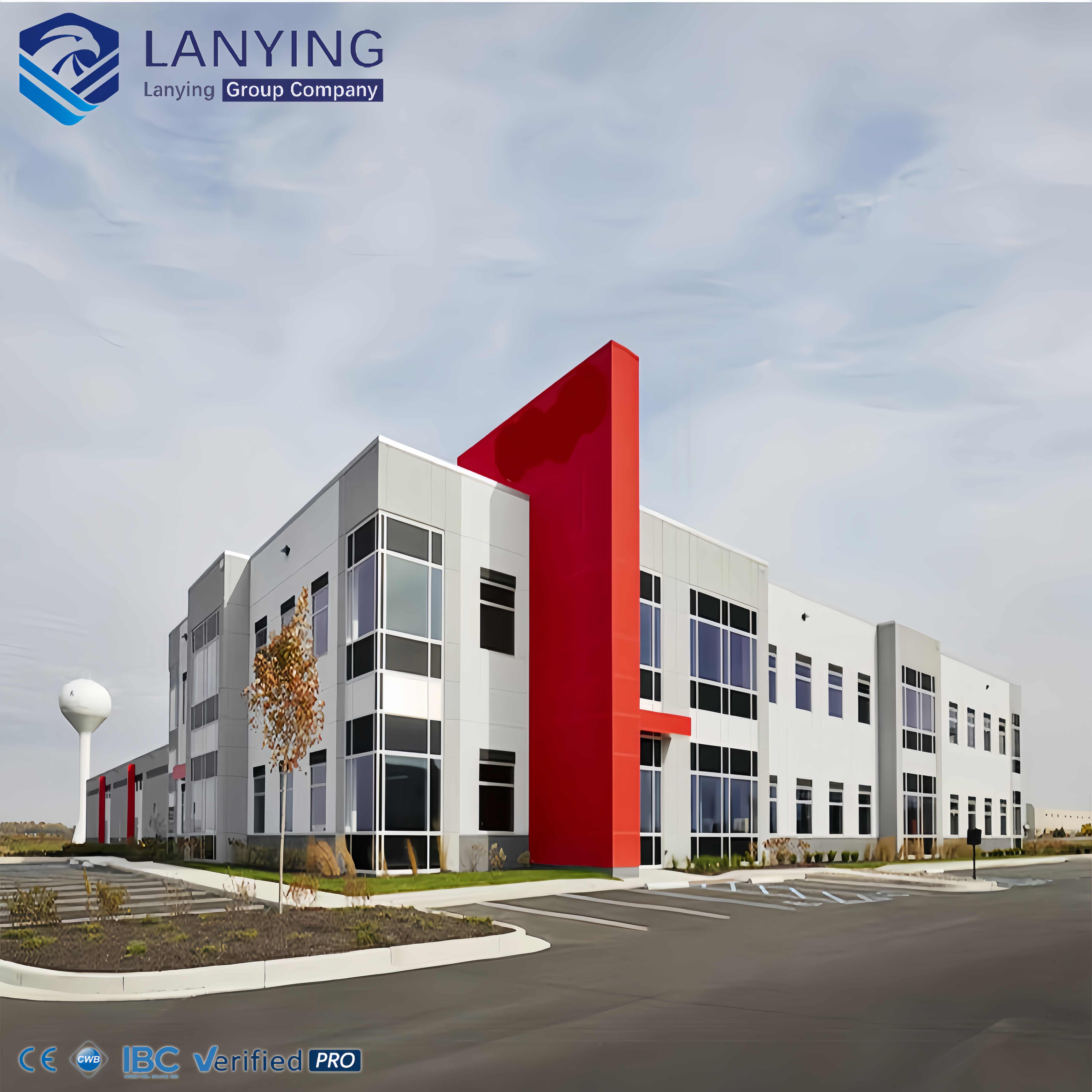 Modern Commercial Design High Rise Prefab Steel Frame Structure Building Light School Steel Structures Building